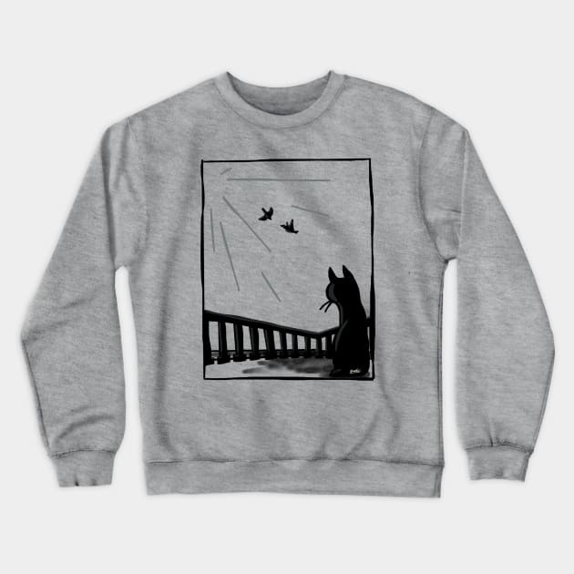 Bird watching Crewneck Sweatshirt by BATKEI